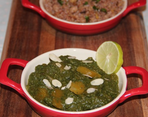 Pumkin Spinach gravy new