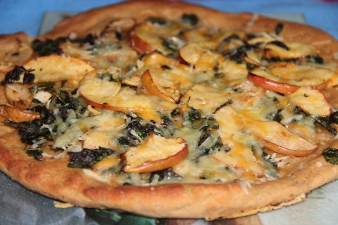 Apple pear Pizza