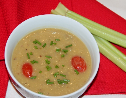 Chive and Celery soup