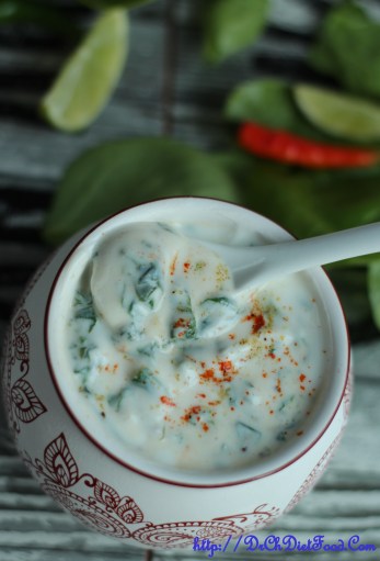 Spinach Raita1